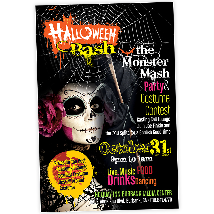 Holiday Inn Burbank Hotel ~ Halloween Poster