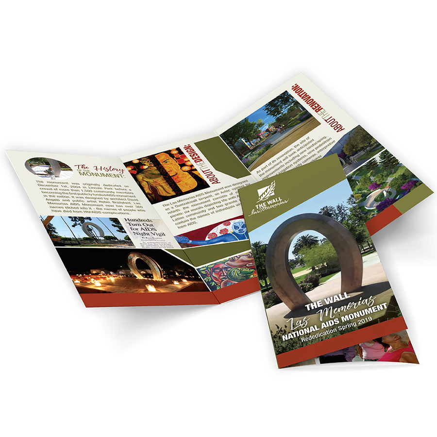 National Aids Monument Trifold