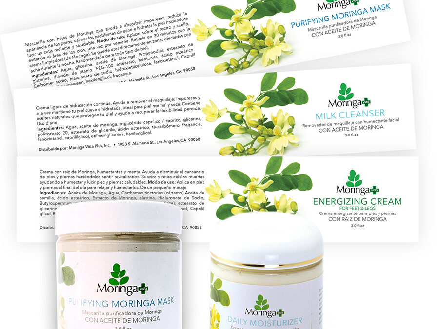 Moringa Vida Plus Labels